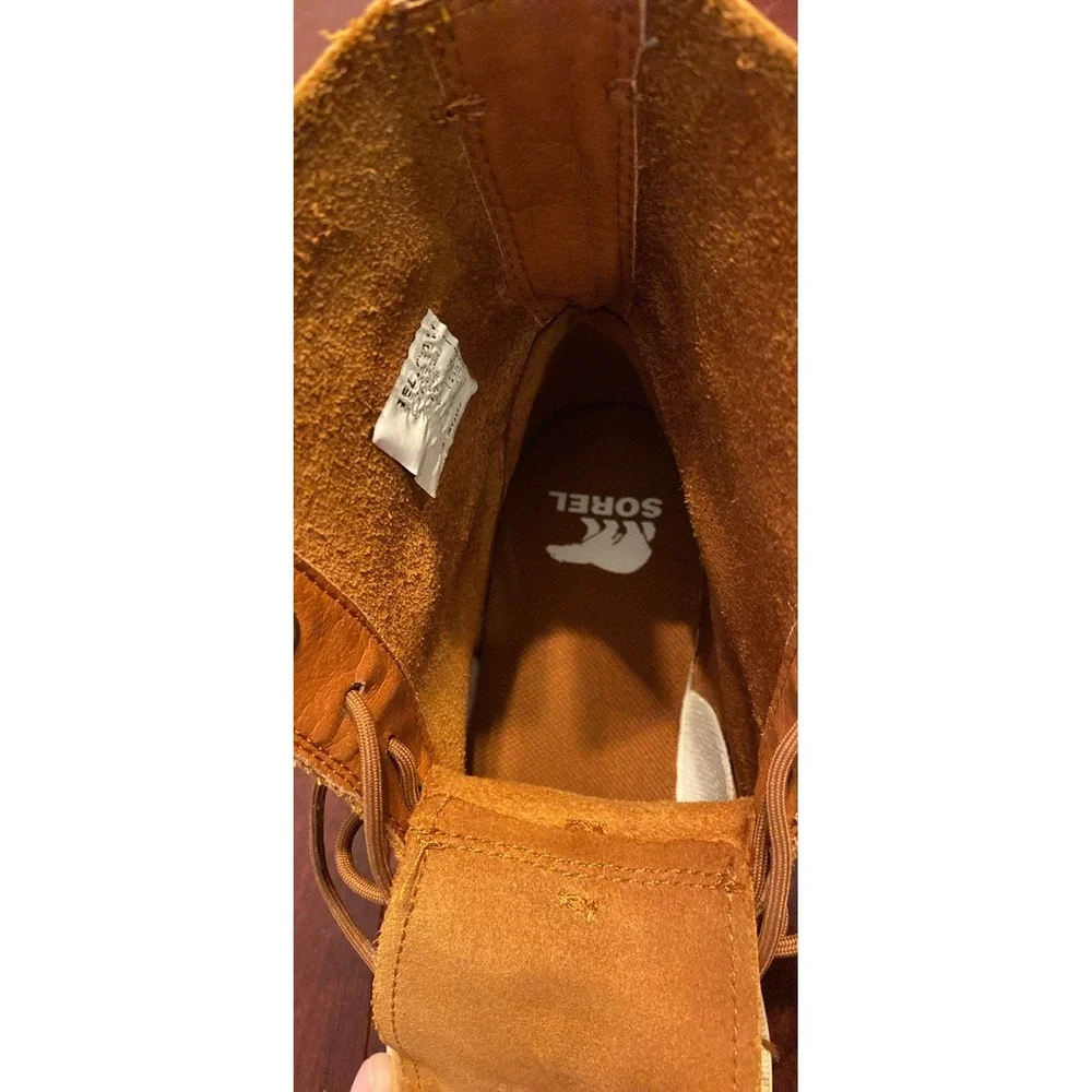 NWOT Sorel Hi-Line Lace Boots, Women size 8.5 - Picture 3 of 7